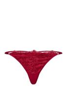 Charlotta Thong Stringtruse Undertøy Red Hunkemöller