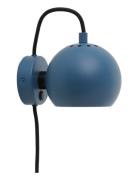 Ball Home Lighting Lamps Wall Lamps Blue Frandsen Lighting