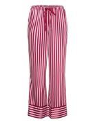 Satin Trousers Pyjamasbukser Pysjbukser Pink Hunkemöller