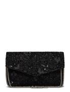 Wintery Paradi Bag Bags Clutches Black Becksöndergaard