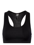 Elevate Wool Top Lingerie Bras & Tops Sports Bras - All Black Johaug