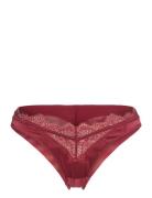 Zoe High Brazilian Lingerie Panties Brazilian Panties Burgundy Hunkemö...