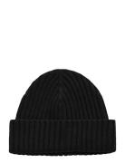 Chunky Wool Beanie Accessories Headwear Beanies Black GANT