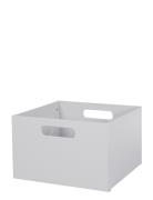 Wooden Toy Box Home Kids Decor Storage Storage Boxes Grey ROBA