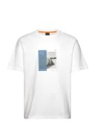 Te_Barragan Tops T-shirts Short-sleeved White BOSS