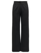 Onlpoptrash Life Mw Straight Pnt Noos Bottoms Trousers Straight Leg Bl...