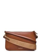 Leather Medium Landyn Crossbody Bag Bags Crossbody Bags Brown Lauren R...