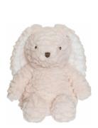 Teddy Heaters, Rabbit With Wavy Fur, Pink Toys Soft Toys Stuffed Anima...