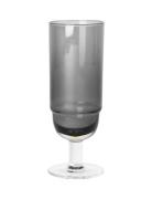 Champagne 'Nordic Bistro' Home Tableware Glass Champagne Glass Grey Br...