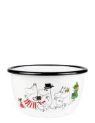 Moomin Enamel Bowl 0.6L Moominvalley Home Tableware Bowls Breakfast Bo...