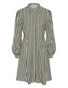 Yaskaya Ls Shirt Dress S. Noos Kort Kjole Beige YAS