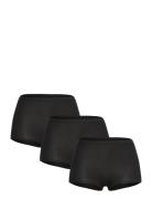 Brief 3 Pack Carin Boxer High Hipstertruse Undertøy Black Lindex