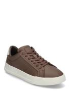 Th Court Best Tumbled Lth Lave Sneakers Brown Tommy Hilfiger