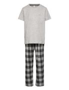 Pyjamas Set Check Trs Pyjamas Sett Multi/patterned Lindex