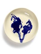 Dish S White Artichoke Blue Feast By Ottolenghi Set/4 Home Tableware B...