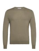 Connor Rws Tops Knitwear Round Necks Green Tiger Of Sweden