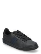 B721 Lthr / Tape Detail Lave Sneakers Black Fred Perry