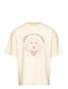 Cammisk T-Shirt Tops T-shirts Short-sleeved Cream Sofie Schnoor Young