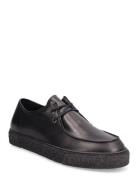 Biachad Loafer Suede Mokasiner Lave Sko Black Bianco