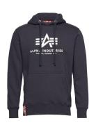 Basic Hoodie Designers Sweat-shirts & Hoodies Hoodies Navy Alpha Indus...