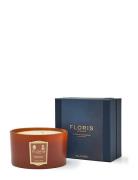 Floris London Cinnamon & Tangerine Deluxe Three Wick Candle Duftlys Nu...