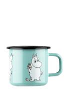 Enamel Mug 3,7Dl Moomin, Mint Home Meal Time Cups & Mugs Cups Green MU...