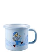 Enamel Mug 1,5Dl Emil Blue Home Meal Time Cups & Mugs Cups Blue Emil I...