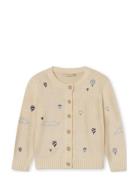 Magic Balloon Cardigan Tops Knitwear Cardigans Beige Fliink