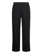 Wwlax Herringb Trousers Bottoms Trousers Casual Black Double A By Wood...