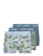 Jacflower Bird Trunks 3 Pack Sn Boksershorts Blue Jack & J S