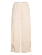 Pleated Jogger Trousers Bottoms Trousers Joggers Beige Mango