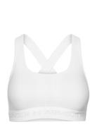 Crossback Mid Bra Sport Bras & Tops Sports Bras - All White Under Armo...