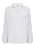 Sc-Onari Tops Shirts Long-sleeved White Soyaconcept