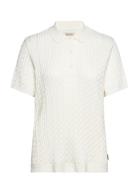 Barbour Hartland Polo Tops T-shirts & Tops Polos White Barbour