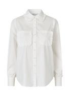 Otilliadea Tops Shirts Long-sleeved White Dea Kudibal