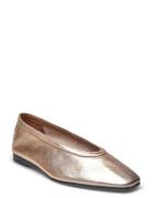 Soft Metal Lthr Ballerina No Bow Ballerinasko Ballerinaer Gold Tommy H...