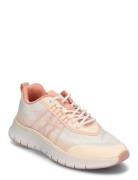 Women Lace-Up Lave Sneakers Pink Tamaris