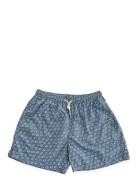 Retro Swim Shorts Badeshorts Blue Portia 1924