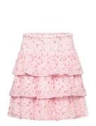 Skirt Flounces And Smock Chiff Dresses & Skirts Skirts Short Skirts Pi...