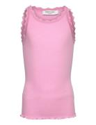 Rkbalta Sl Regular Lace Top Tops T-shirts Sleeveless Pink Rosemunde Ki...