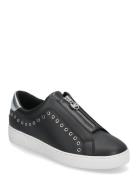 Keaton Zip Slip On Lave Sneakers Black Michael Kors