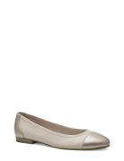 Woms Ballerina Ballerinasko Ballerinaer Gold Tamaris